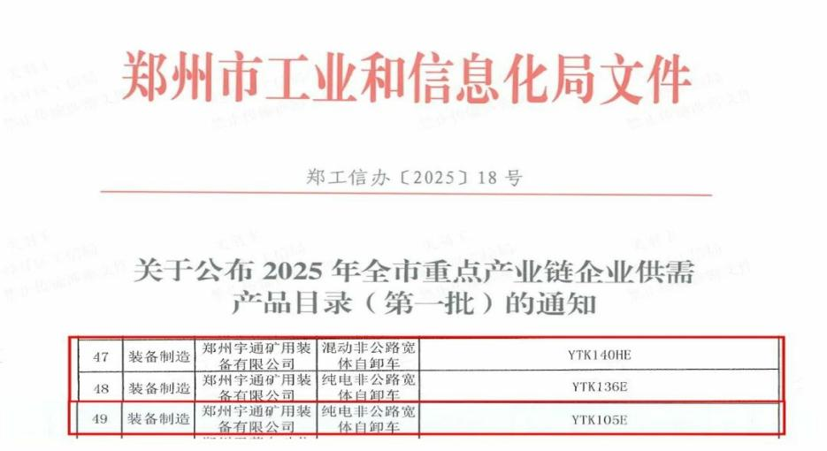 鄭州宇通礦用裝備有限公司介紹